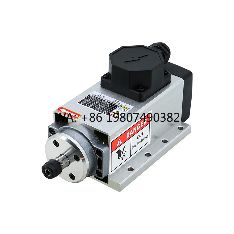 High Speed 1.5KW 2HP Air Cooli - Er20 Collet Chuck Spindle Motor 220V review and price