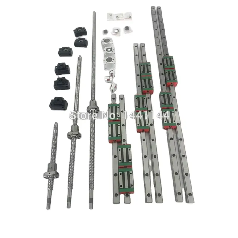 6 Sets HGR20 Linear Guide Rail - Hgr20 Linear Guide Rail Ballscrew Set review and price
